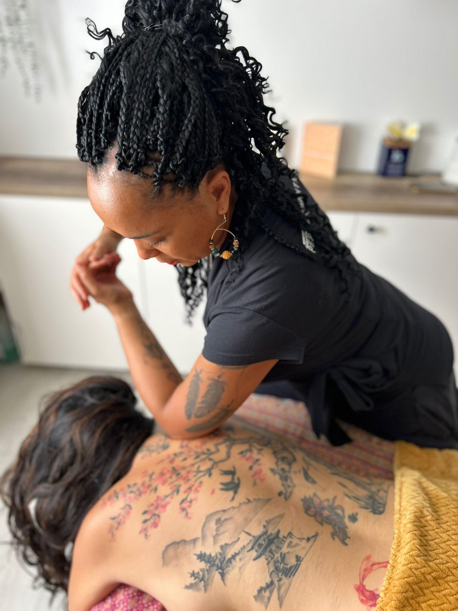 massage dos tensions Gap